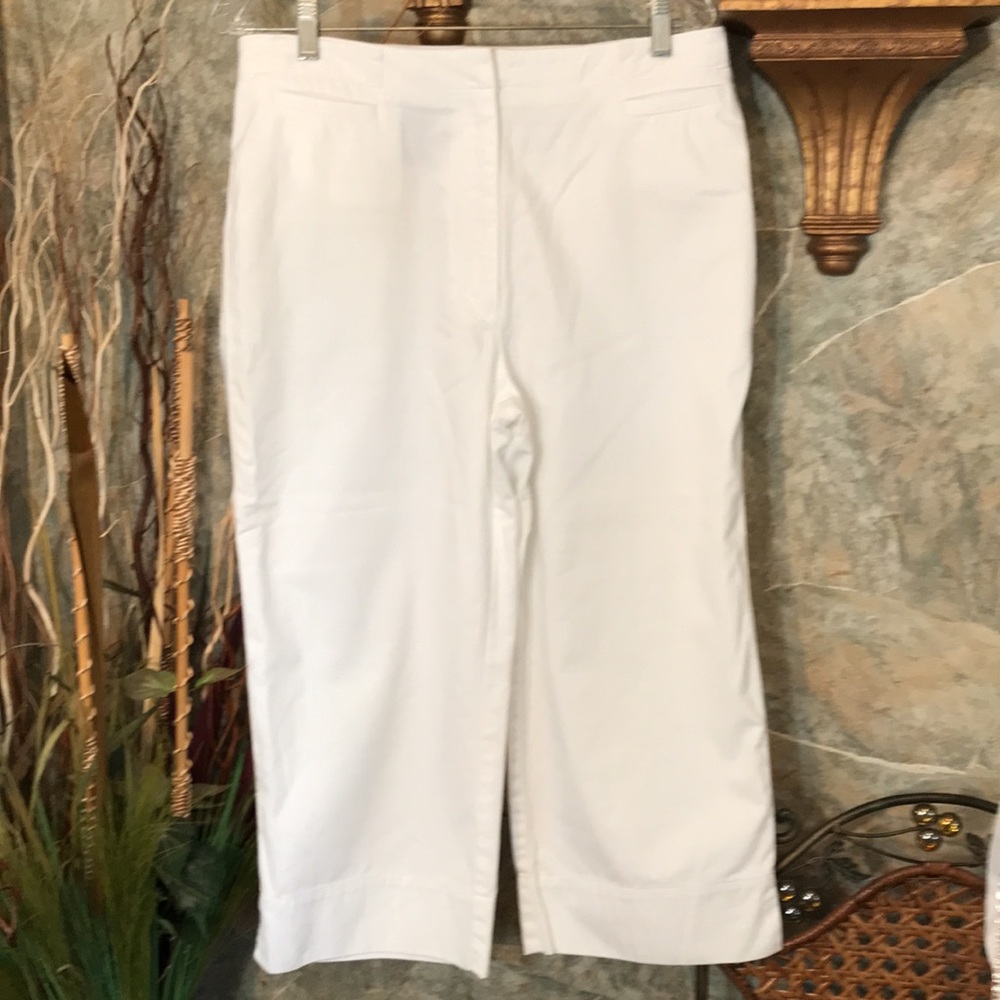 Ralph Lauren Stunning White Sailor Capri Pants - image 4